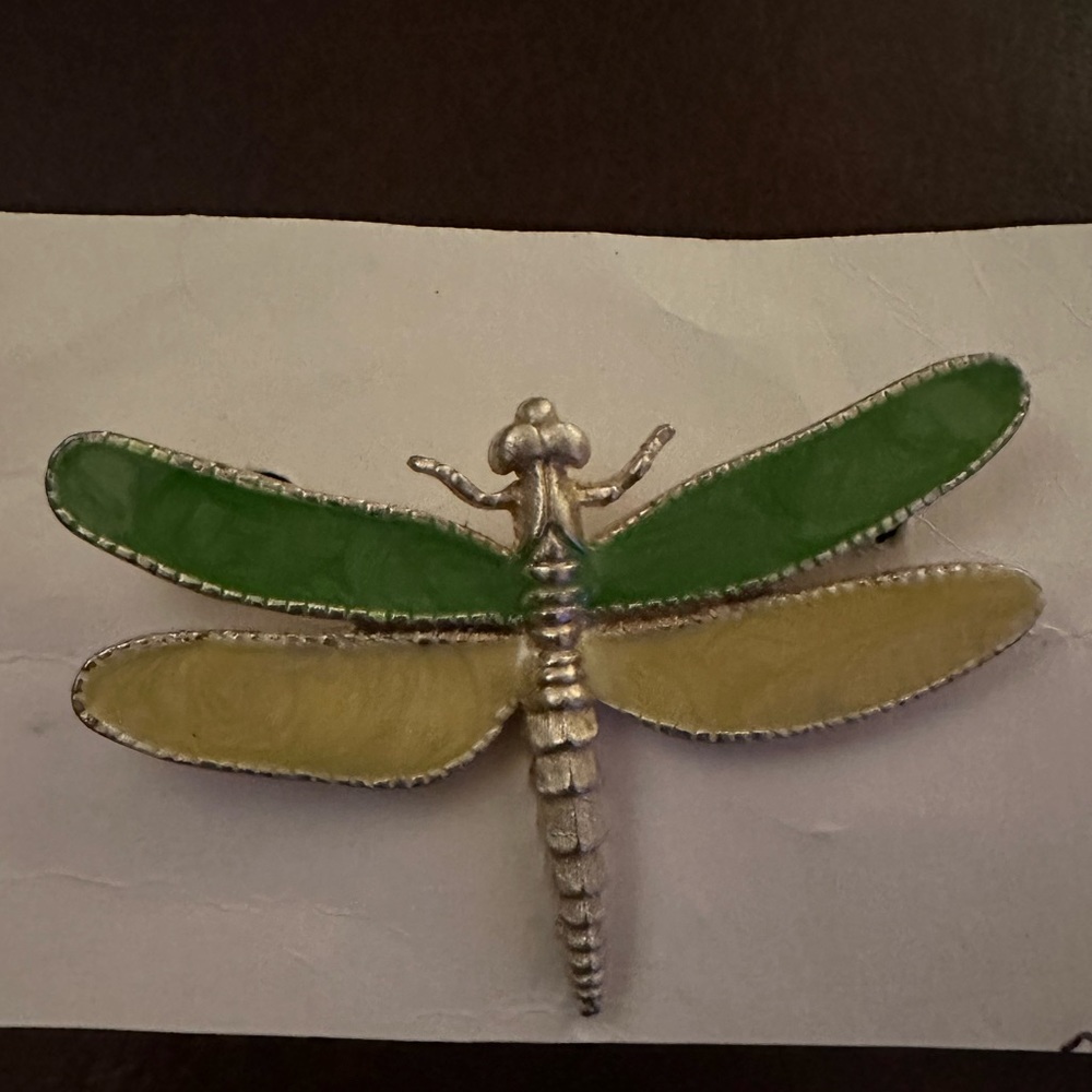Dragonfly Costume Jewelry Pin